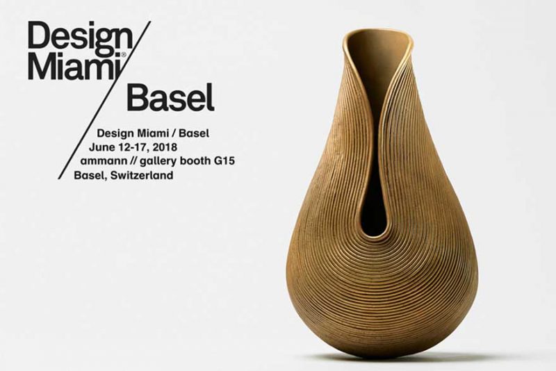 New 3rd Generation of B.M. Vases / Design Miami / Basel / Switzerland