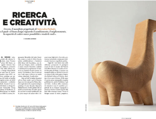 Research & Creativity Superheros wanted / Satyendra Pakhalé / Style Magazine / Italy