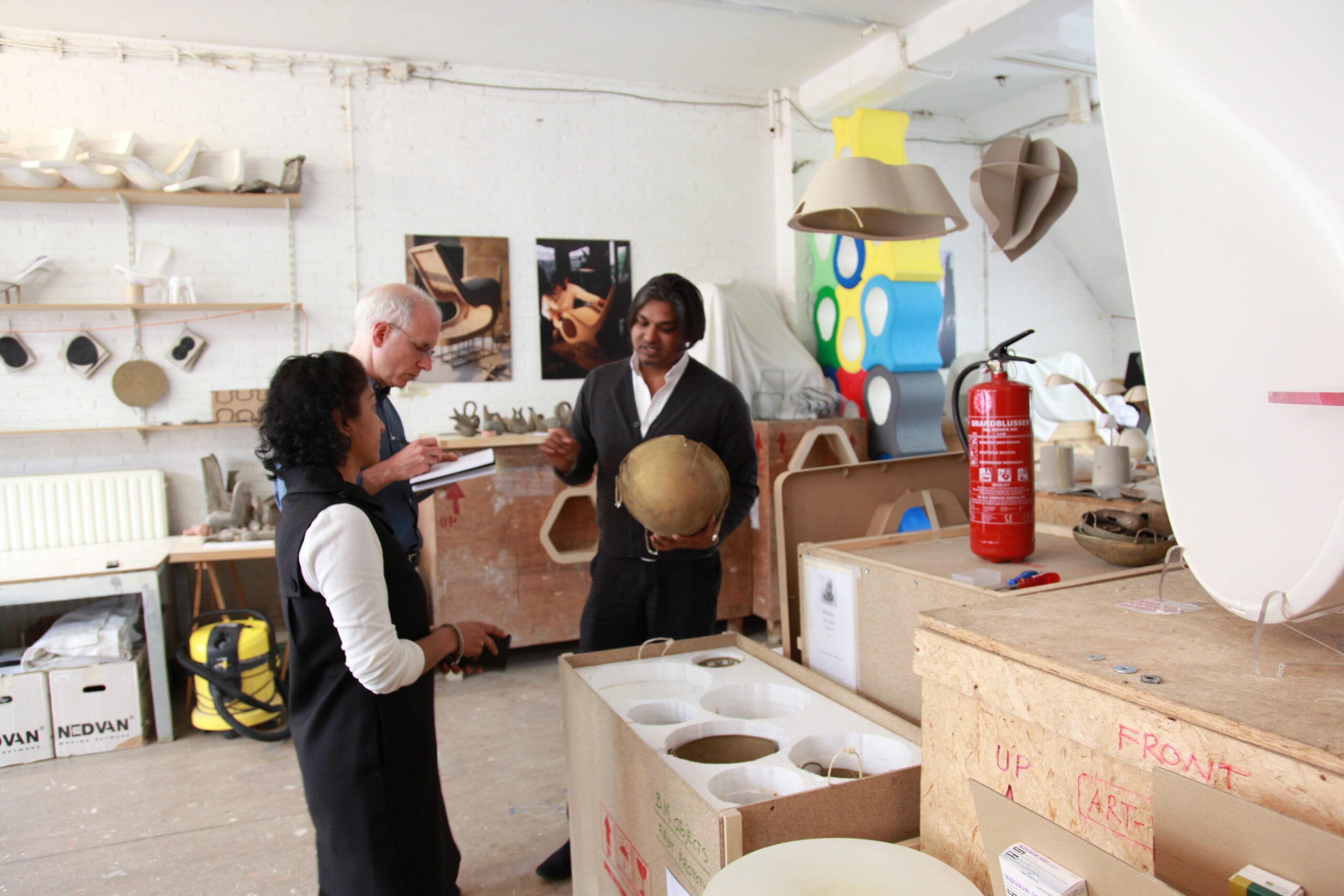 20110527-Divia-Petel-Christopher-Wilk-V&A-Studio-visit-06