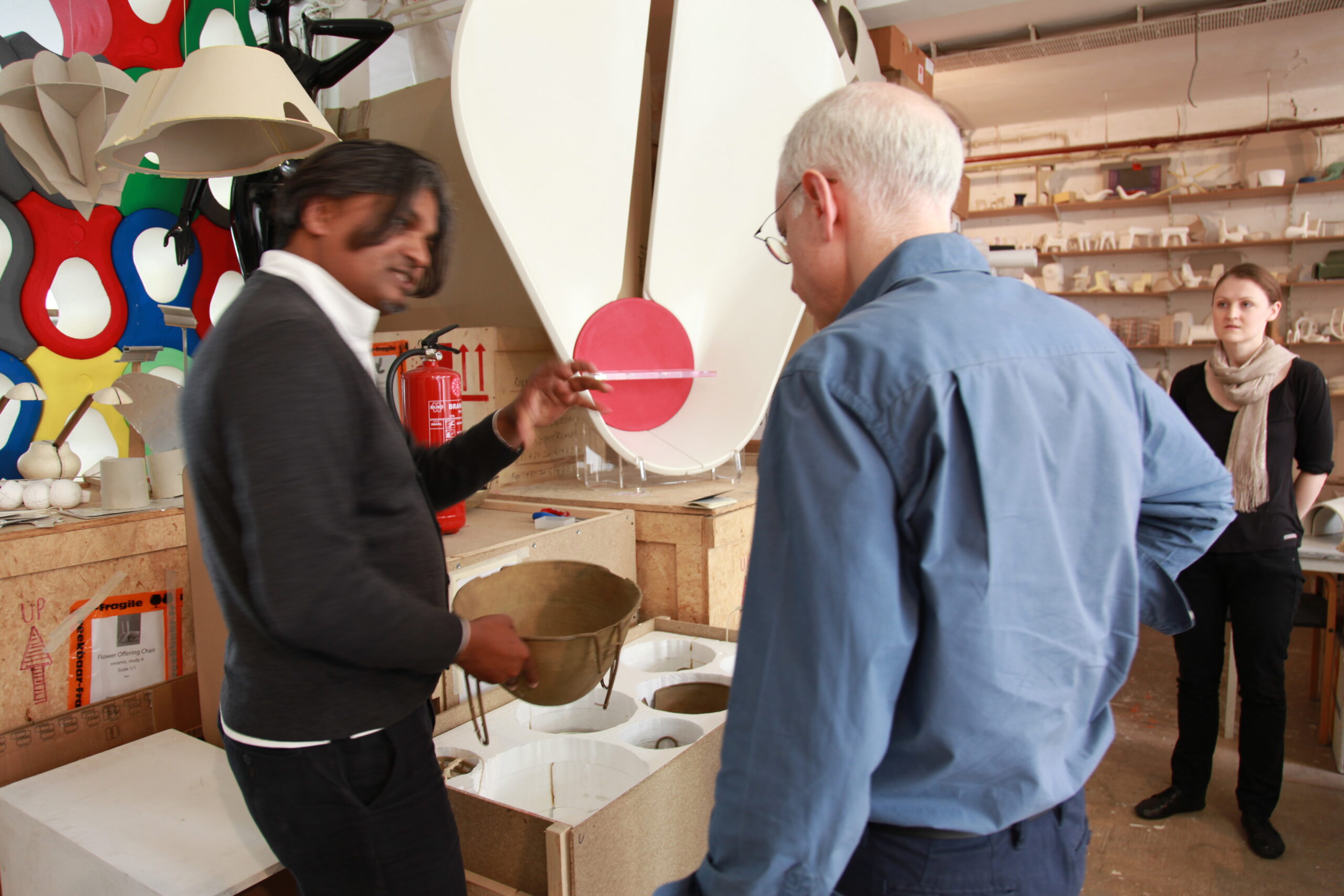 20110527-Divia-Petel-Christopher-Wilk-V&A-Studio-visit-07