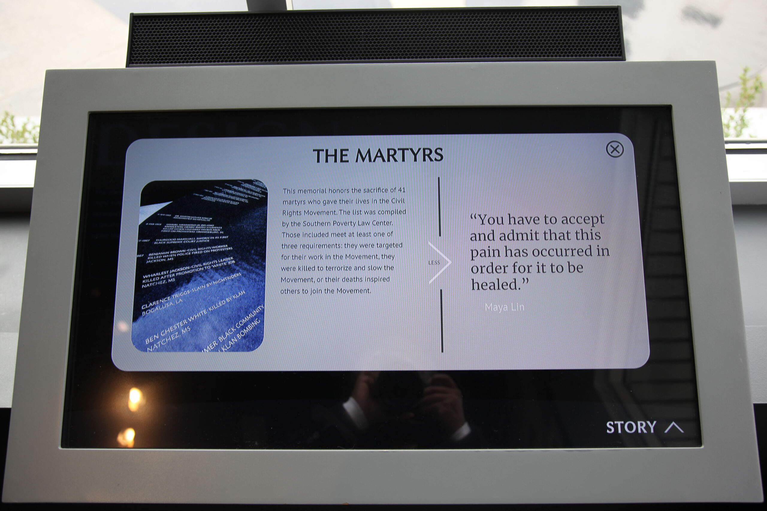 20250222-Satyendra-Pakhale-visited-Civil-Rights-memorial-Montgomery-AL-USA-08