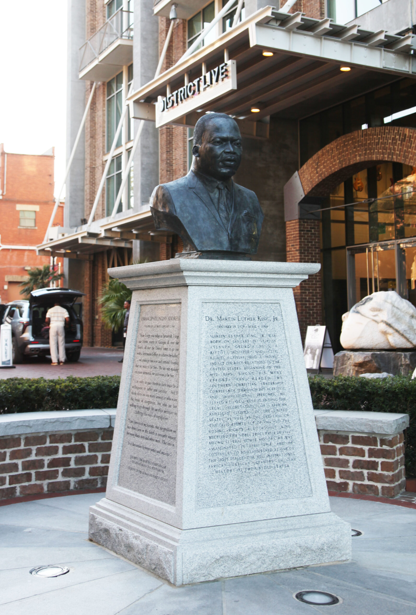 20250301-Satyendra-Pakhale-visited-Martin-Luther-King-Memorial-Savannah-USA-01